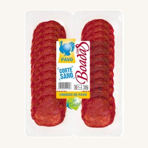 Boadas 1880 Chorizo of Turkey extra, pre-sliced 100 gr