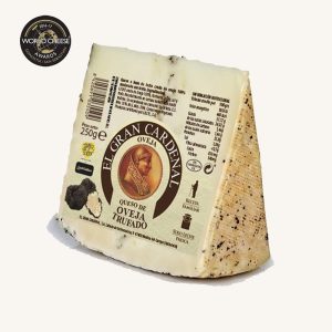 El Gran Cardenal truffled sheep cheese wedge 250 gr A